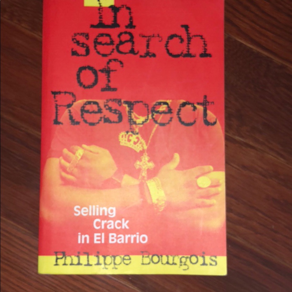 In search of respect by Philippe bourgois